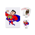 Fathers Day Super Dad Playing Cards (Mini)