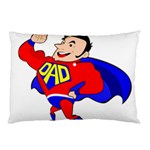 Fathers Day Super Dad Pillow Case (Two Sides)