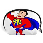 Fathers Day Super Dad Accessory Pouch (Large)