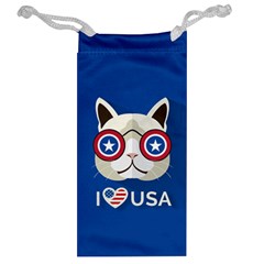 Cat_i_love_usa Jewelry Bag from ArtsNow.com Back