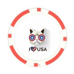 Cat_i_love_usa Poker Chip from ArtsNow.com Back