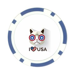 Cat_i_love_usa Poker Chip from ArtsNow.com Back