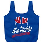 USA fries 4july Reusable Bag (XL)