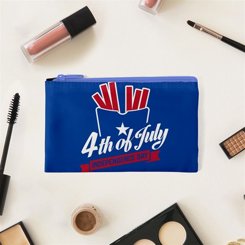 USA fries 4july Cosmetic Bag (XS) from ArtsNow.com Front