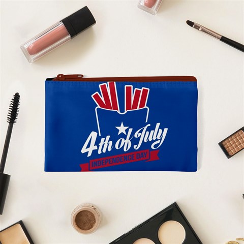 USA fries 4july Cosmetic Bag (XS) from ArtsNow.com Front