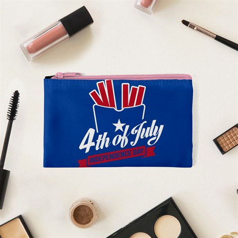 USA fries 4july Cosmetic Bag (XS) from ArtsNow.com Front