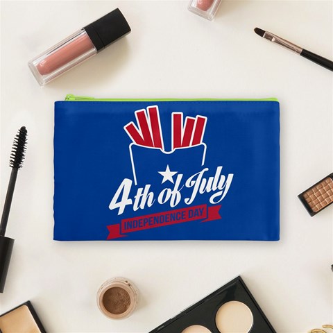 USA fries 4july Cosmetic Bag (Medium) from ArtsNow.com Front