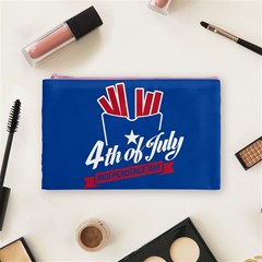 USA fries 4july Cosmetic Bag (Medium) from ArtsNow.com Front