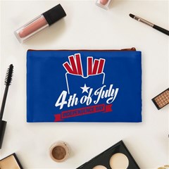 USA fries 4july Cosmetic Bag (Medium) from ArtsNow.com Back