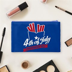 USA fries 4july Cosmetic Bag (Medium) from ArtsNow.com Back