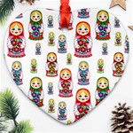 Russian Dolls Ornament (Heart)