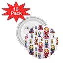 Russian Dolls 1.75  Button (10 pack) 