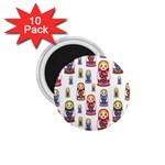 Russian Dolls 1.75  Magnet (10 pack) 