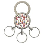 Russian Dolls 3-Ring Key Chain