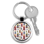 Russian Dolls Key Chain (Round)