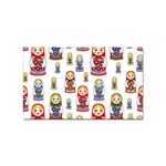 Russian Dolls Sticker (Rectangular)