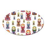 Russian Dolls Magnet (Oval)