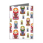 Russian Dolls Mini Greeting Card