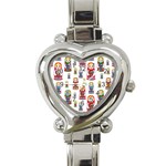 Russian Dolls Heart Italian Charm Watch