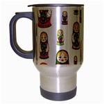 Russian Dolls Travel Mug (Silver Gray)