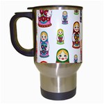 Russian Dolls Travel Mug (White)