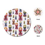 Russian Dolls Playing Cards (Round)