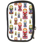 Russian Dolls Compact Camera Leather Case