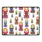 Russian Dolls Fleece Blanket (Small)