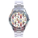 Russian Dolls Stainless Steel Analogue Watch