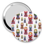 Russian Dolls 3  Handbag Mirror