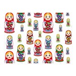 Russian Dolls Double Sided Flano Blanket (Mini)