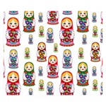 Russian Dolls Double Sided Flano Blanket (Small)