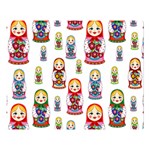 Russian Dolls Double Sided Flano Blanket (Large)