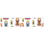 Russian Dolls Flano Scarf (Small)