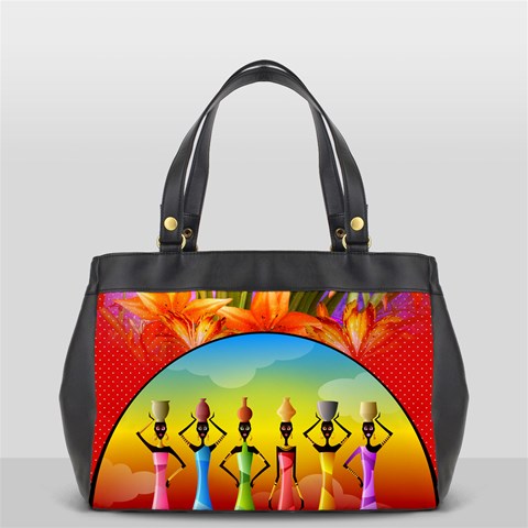 African American Women Office Handbags (2 Sides)  from ArtsNow.com Back