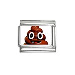 Happy Funny Poop Emoji Italian Charm (9mm)