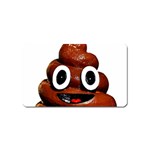 Happy Funny Poop Emoji Magnet (Name Card)