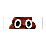 Happy Funny Poop Emoji Sticker Bumper (10 pack)