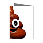 Happy Funny Poop Emoji Mini Greeting Cards (Pkg of 8)