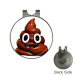 Happy Funny Poop Emoji Golf Ball Marker Hat Clip