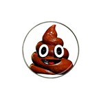 Happy Funny Poop Emoji Hat Clip Ball Marker