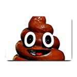 Happy Funny Poop Emoji Small Doormat