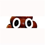 Happy Funny Poop Emoji Large Bar Mat