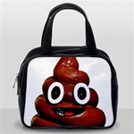 Happy Funny Poop Emoji Classic Handbag (One Side)