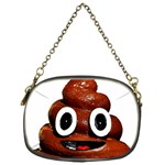 Happy Funny Poop Emoji Chain Purse (One Side)