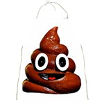 Happy Funny Poop Emoji Full Print Apron