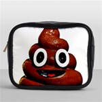 Happy Funny Poop Emoji Mini Toiletries Bag (One Side)