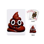 Happy Funny Poop Emoji Playing Cards (Mini)