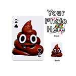 Happy Funny Poop Emoji Playing Cards 54 (Mini)