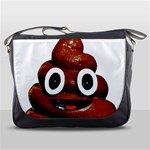 Happy Funny Poop Emoji Messenger Bag